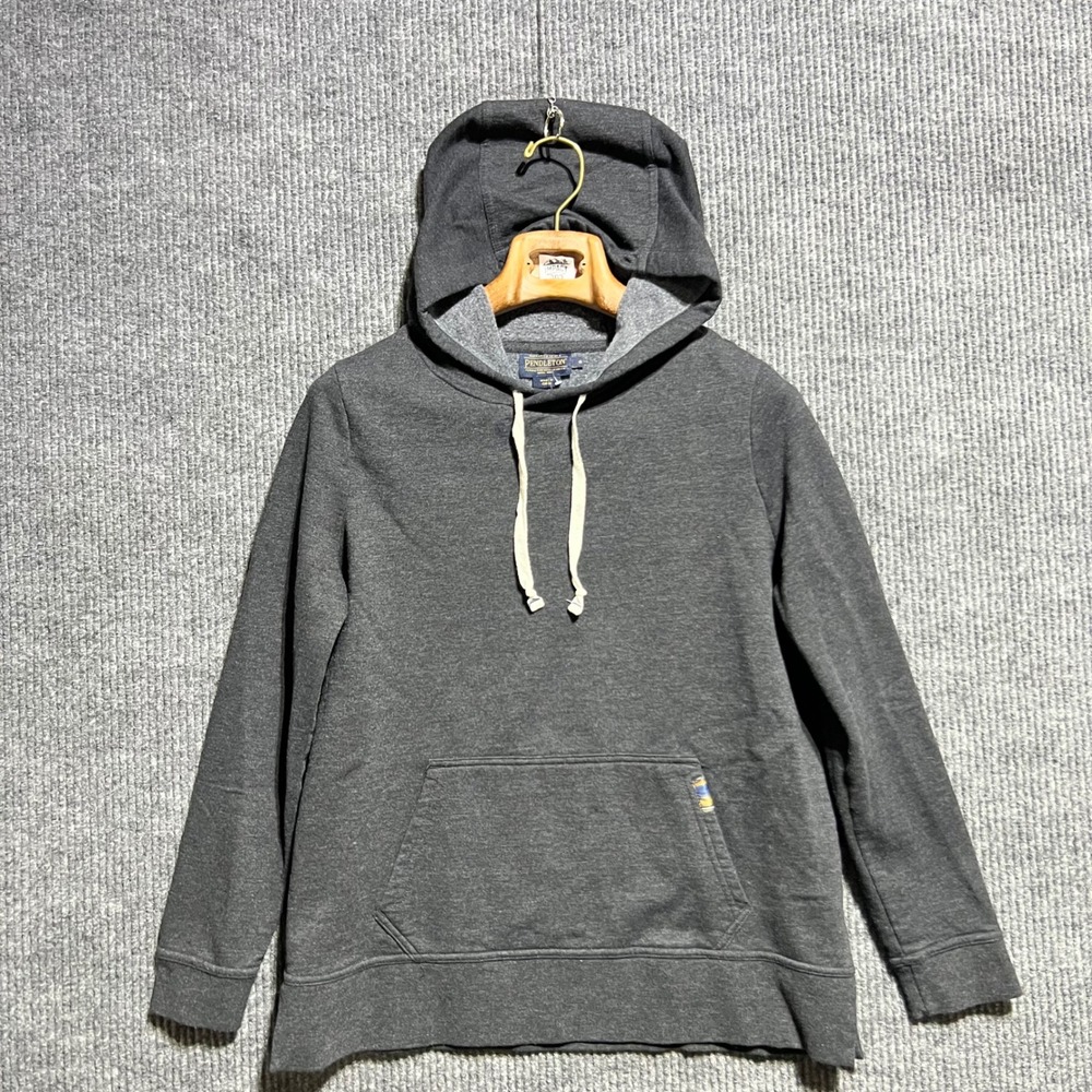 Pendleton Hoodie Women S Gray Olympic‎ National Park Fleece Sweatshirt Pullover